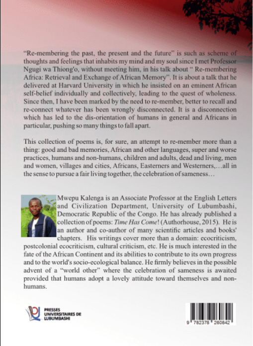 Re-membering the past, the présent and future: A step foward the celebration of someness