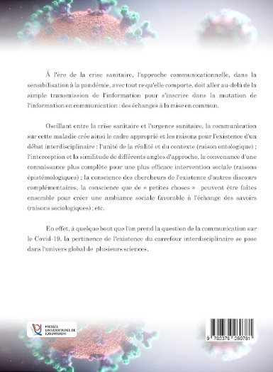 Information, communication  et crise sanitaire