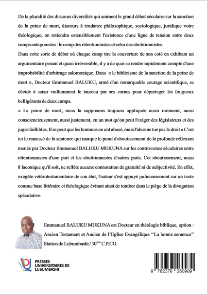 La peine de mort dans le biblicisme